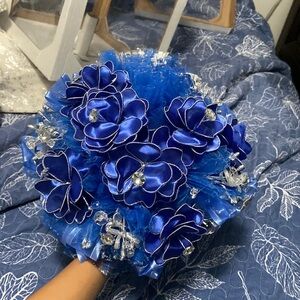 Big size ramo , royal blue and sliver used twice still in great condition